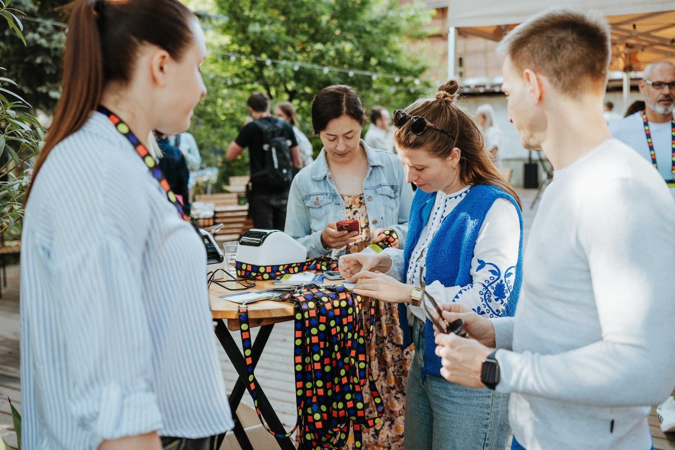 Check-in na konferenci Hack Your Way